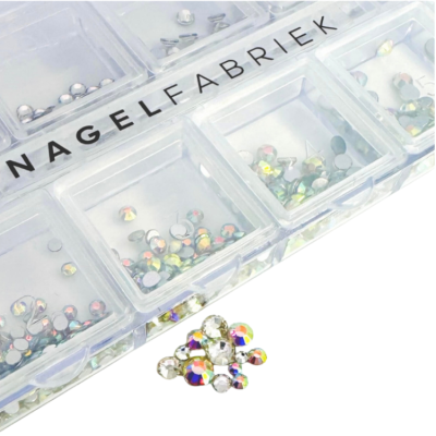 Wiel Met Rhinestones Zilver (720 stuks)