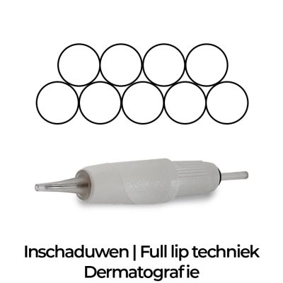 PMU naaldmodule 9-punts magnum wit 5 stuks 