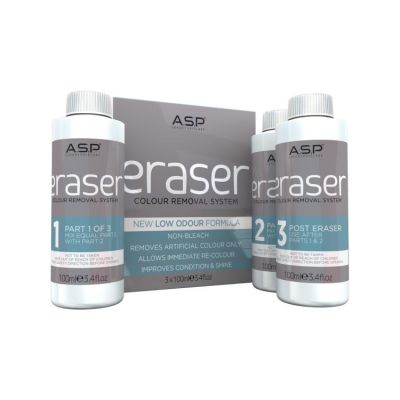 Haarontkleuring Eraser NON BLEACH By ASP 3 x 100 ml