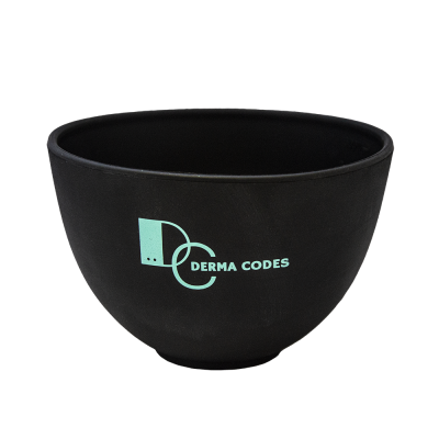 Siliconen maskerbakje flexibel zwart