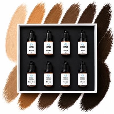 Derma Codes Pigmentpakket | Xtreme Brows | 8 mini's 
