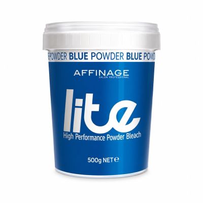 Haarkleuring Blondeerpoeder blauw Lite 500 gram By AS