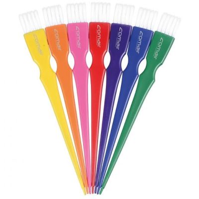 Haarkleuringkwast set 7 stuks middel