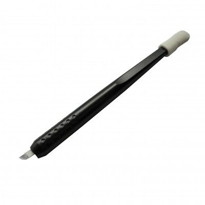 Microblading pen & mesje 7 Flat Curved (0.25 mm) | Per stuk