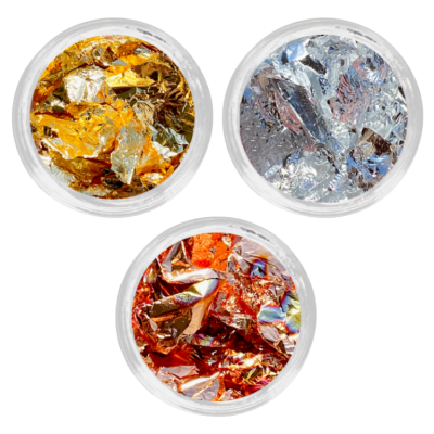 Nail Foil Gold (goud, roségold, geelgoud of zilver)