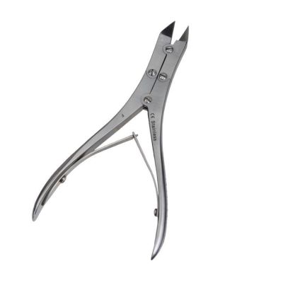 Dubbelscharnier nageltang rechte bek 15 cm