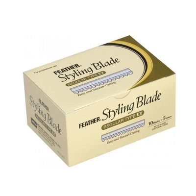 Scheermes Feather extra mesjes 10 stuks navulset