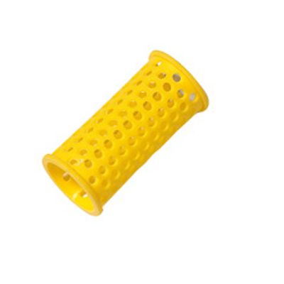 Platte Krulspelden Ø30mm oranje 65mm 10 stuks