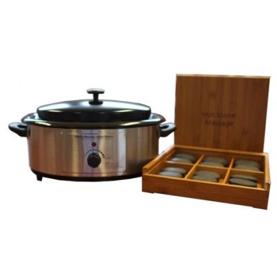 Hotstone Pan met Basalt Stenen