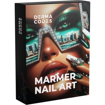 Lespakket Marmer Nail Art