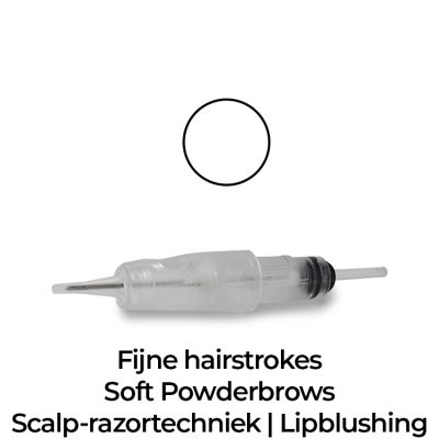 1-punts nano (0,20-0,25 mm) transparant