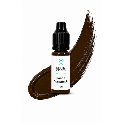 Hairstroke pigment Nano 3 Donkerbruin