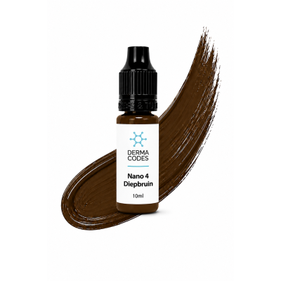 Hairstroke pigment Nano 4 Diepbruin