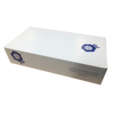Paraffinezakjes 1000 stuks