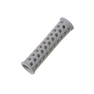 Platte Krulspelden Ø20mm blauw 65mm 10 stuks