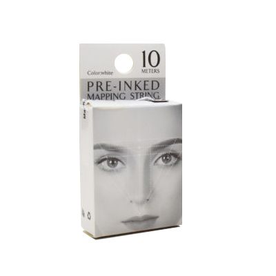 Pre-inked wenkbrauwdraad DC - Wit