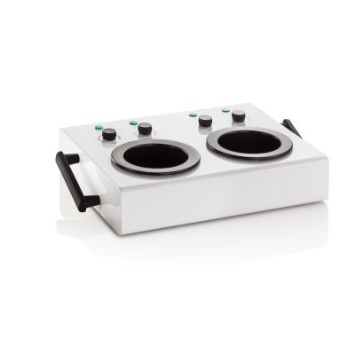 Harsapparaat voor 2 st | 400ml blikken