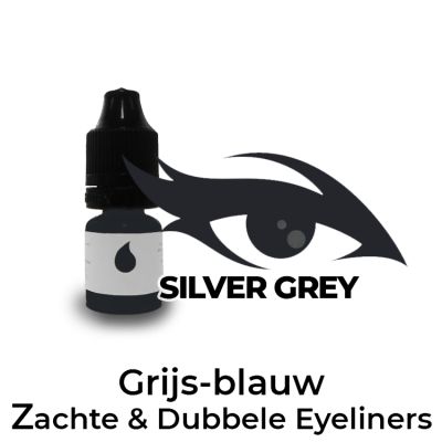 Eyeliner pigment Silver Grey