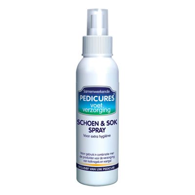 Samenwerkende Pedicures schoen- en sok spray 150ml