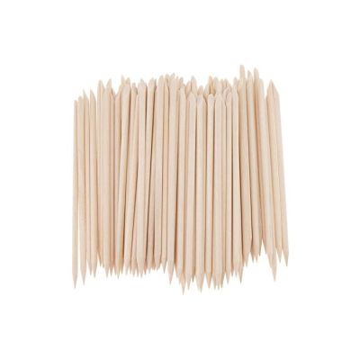Orange wood sticks (100 stuks)