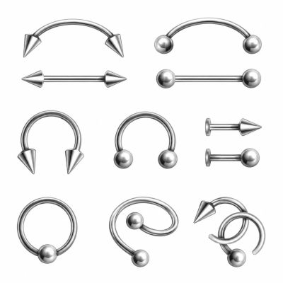 Verbruikerskosten Piercings 15 stuks naar keuze
