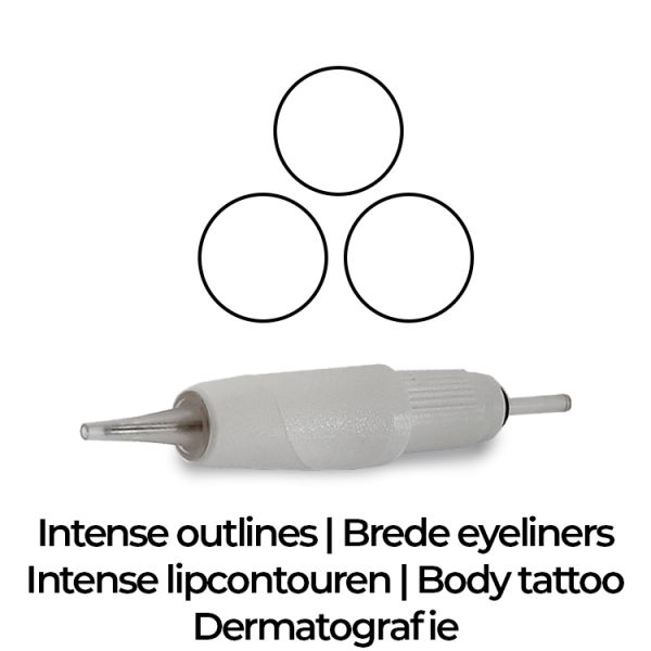 3-punts outline wit