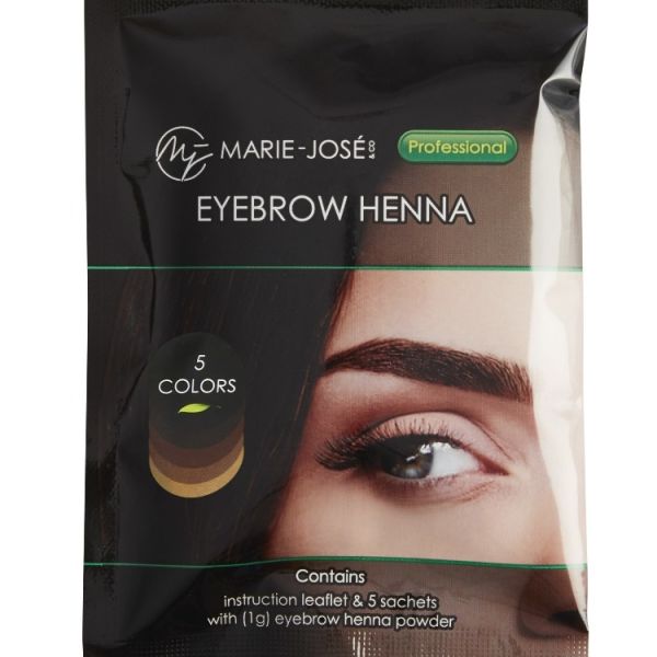 Henna wenkbrauwverf Derma Codes